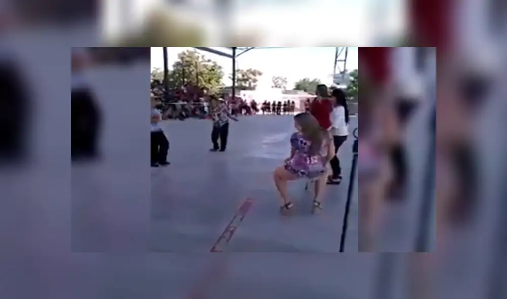 Facebook viral: Madre asiste a actuación escolar y conquista a miles con sexys pasos de twerking [VIDEO]