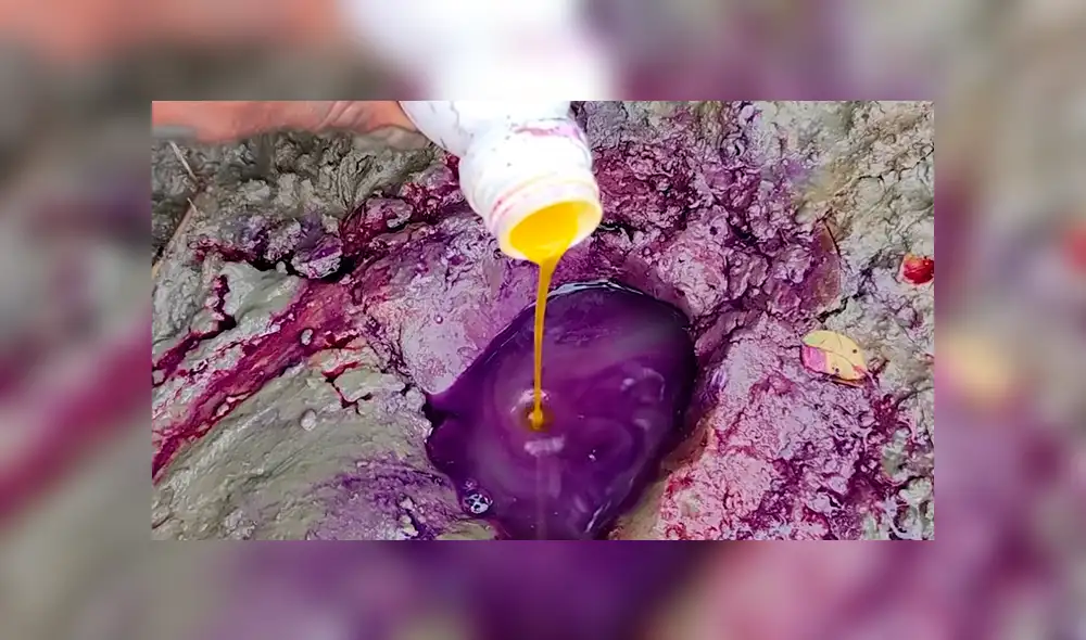 Derrama gran cantidad de tinte en misterioso hueco y aparecen decenas de peligrosos peces. Derrama gran cantidad de tinte en misterioso hueco y aparecen decenas de peligrosos peces.