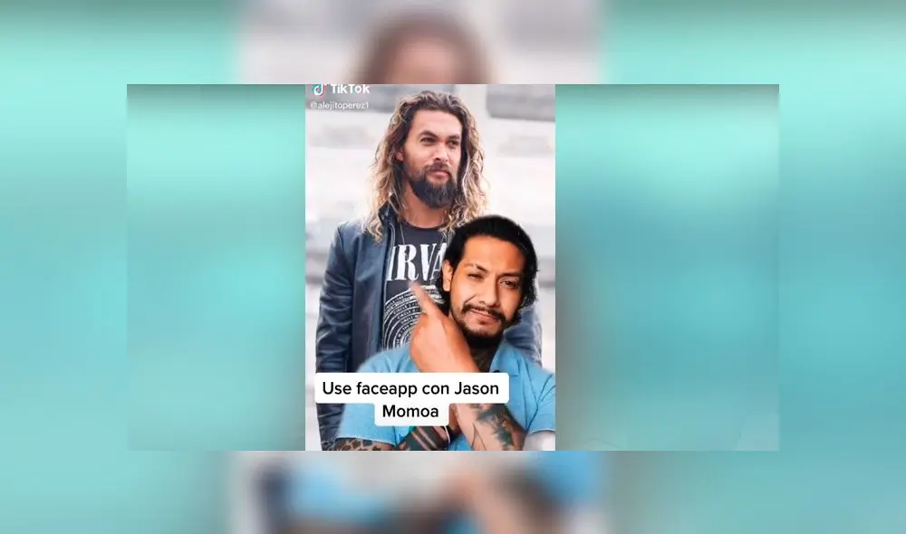 Desliza las imágenes para ver el increíble parecido físico que demostró tener un joven con el actor Jason Momao. Foto: Alejito Perez/TikTok