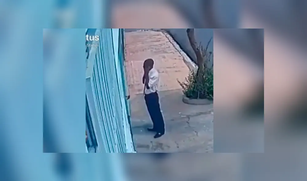 Desliza para ver el final del divertido video viral de Facebook. Foto: Captura.