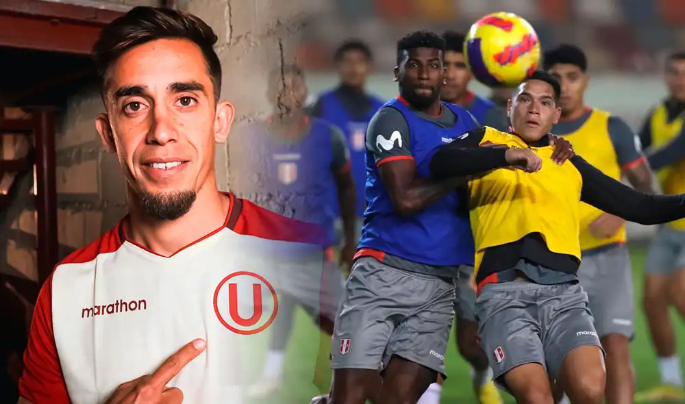 Pérez Guedes es la nueva incorporación de la 'U'. Foto: composición LR/Universitario/selección peruana