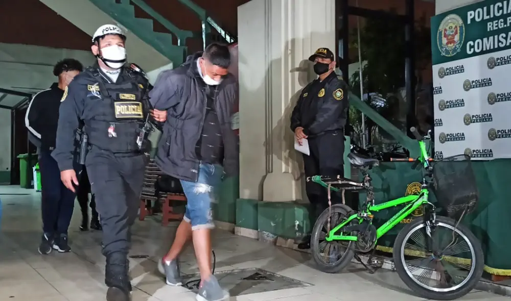 Todos los delincuentes registran antecedentes, incluso, uno de ellos estuvo en el penal. (Foto: Deysi Portuguez / URPI - GLR) Todos los delincuentes registran antecedentes, incluso, uno de ellos estuvo en el penal. (Foto: Deysi Portuguez / URPI - GLR)