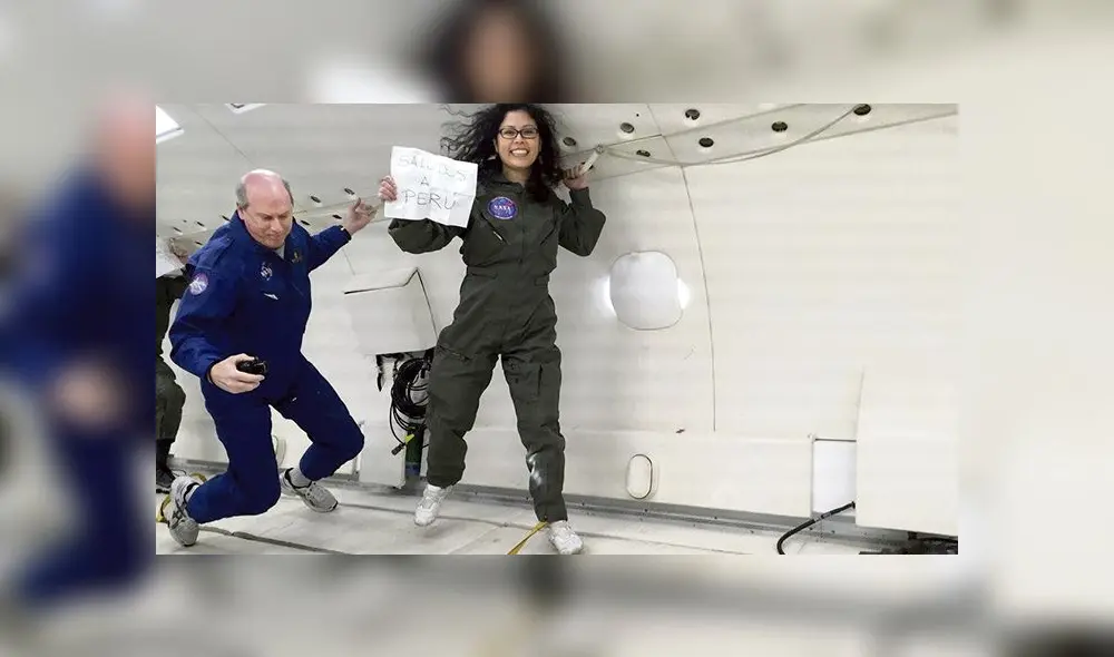 Gravedad cero. La cusqueña Jackelynne Silva-Martínez supo a los 5 años que deseaba convertirse en astronauta. Aún trabaja para ello, pero está cerca de cumplir este sueño.