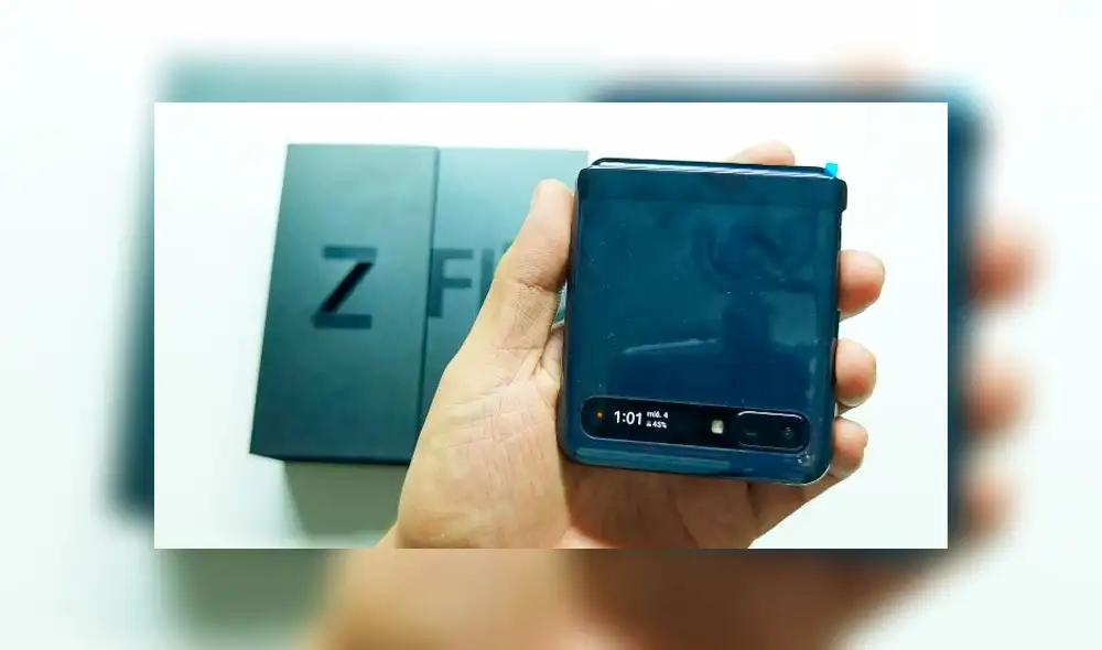 Desliza las imágenes para conocer todas las características del nuevo Galaxy Z Flip, el primer smartphone plegable en llegar al Perú. Foto: Daniel Robles