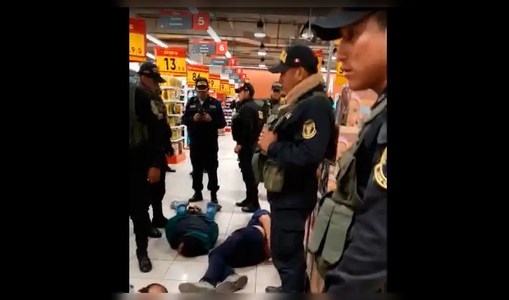 Entre los detenidos se encuentran 4 peruanos y 3 ciudadanos venezolanos. Entre los detenidos se encuentran 4 peruanos y 3 ciudadanos venezolanos.