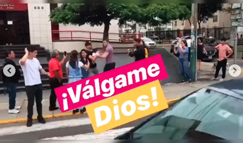 Nuevos videos de Erick Sabater y Coto Hernández peleando en plena calle