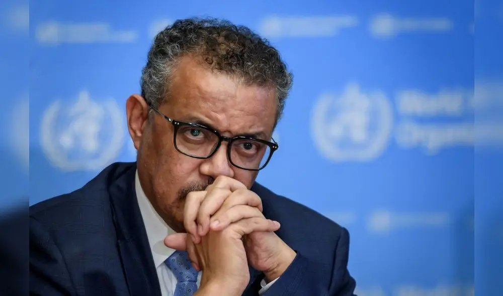 Director general de la OMS, Tedros Adhanom Ghebreyesus
