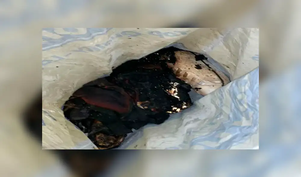 Mensajero arruina la Navidad de un niño al ocasionar que paquete de regalos termine convertido en cenizas 