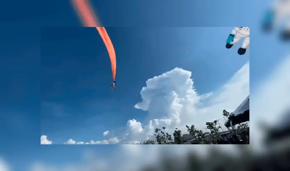 El festival de cometas fue suspendido tras el hecho. Foto: Viasblog.