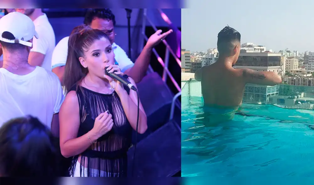 Yahaira Plasencia olvidó a Jefferson Farfán con integrante de su orquesta [FOTOS]