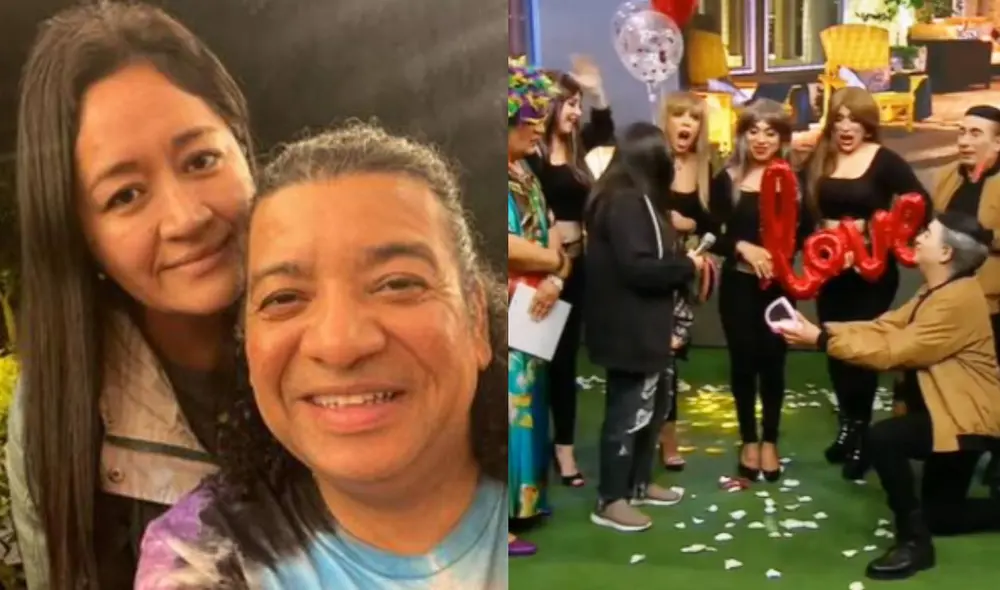 Carlos Vílchez lleva varios años de relación con su novia, Melva Bravo. Foto: composición/ Carlos Vílchez/ Instagram/ captura de Latina