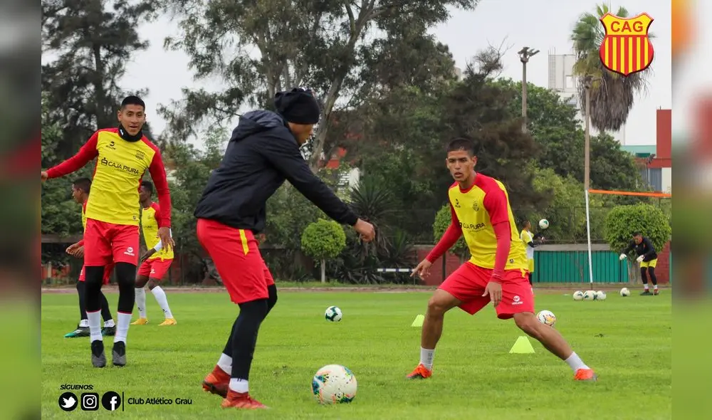 Entrenamientos de Grau se realizan con normalidad.