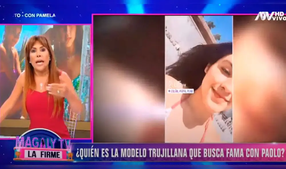 "Magaly TV, la firme"  Foto: captura