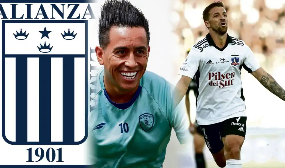 Costa y Cueva jugaron juntos en Alianza Lima. No lograron salir campeones. En 2023, podrían lograrlo. Foto: composición/Colo Colo/Al-Fateh