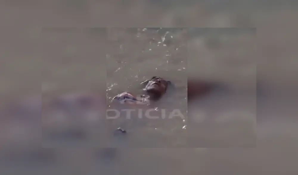 Facebook viral: Hombre ebrio se duerme en un río y periodista lo confunde con un cuerpo sin vida [VIDEO]