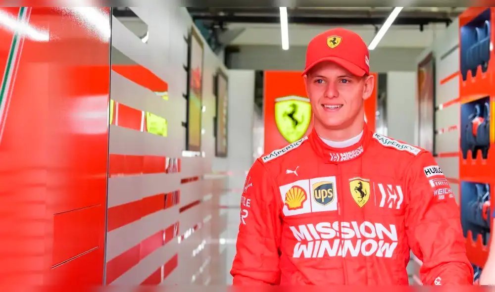 Mick Schumacher realizó pruebas con Ferrari y se acerca a la F1
