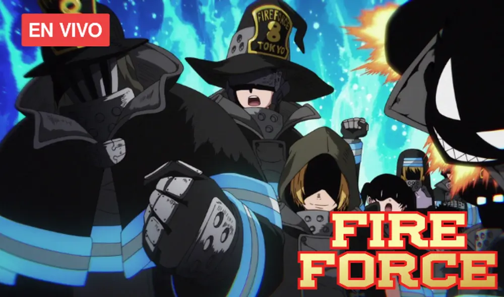 Fire Force 2 Capítulo 4 EN VIVO (Foto: Funimation)