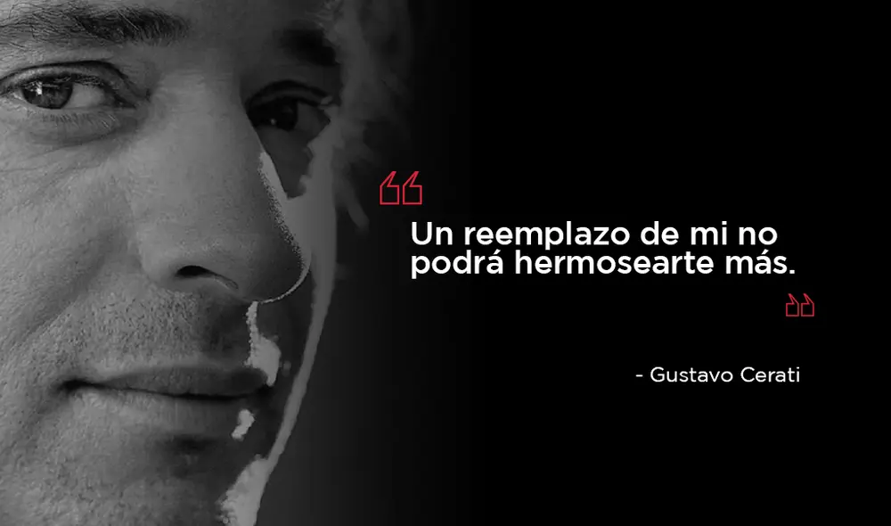 Gustavo Cerati: 10 frases que lo convirtieron en una leyenda del rock mundial Gustavo Cerati: 10 frases que lo convirtieron en una leyenda del rock mundial