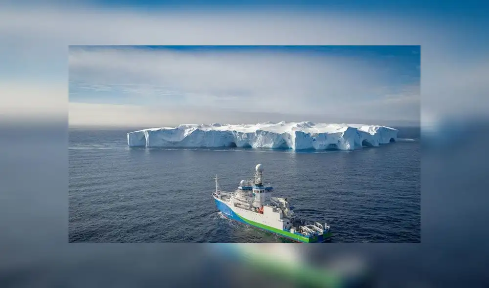 El barco Research Vessel Investigator analizó el aire en el Océano Antártico. Foto: Difusión. El barco Research Vessel Investigator analizó el aire en el Océano Antártico. Foto: Difusión.