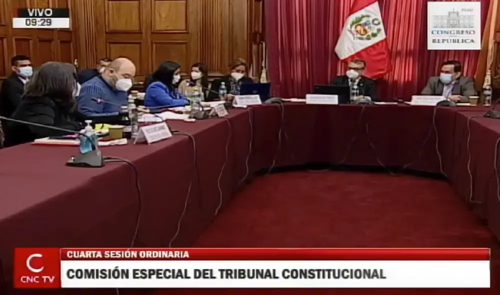 Comisión TC. Foto: CNC TV