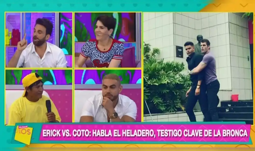 Erick Sabater vs Coto: Aparece heladero en TV para dar su testimonio [VIDEO]