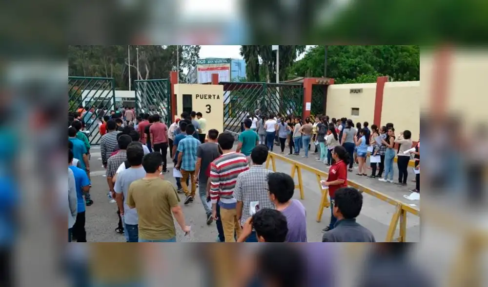 San Marcos: examen de admisión se realizará este fin de semana 