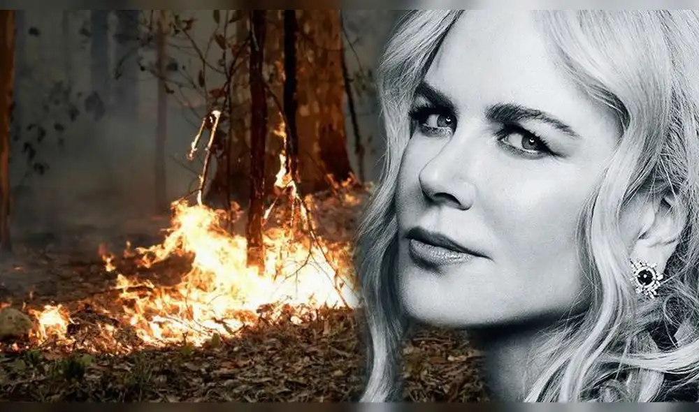 La actriz tomó cartas en el asunto y donó medio millón de dólares al Servicio de Bomberos Rurales.