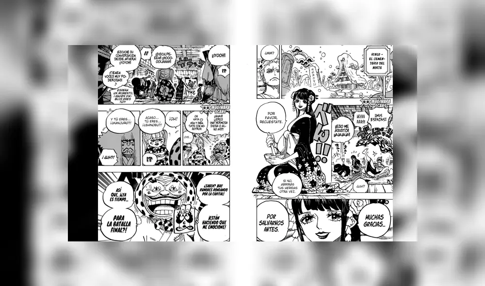 One Piece manga 938: capítulo estreno ¿Komurasaki es parte de la familia Kozuki? 