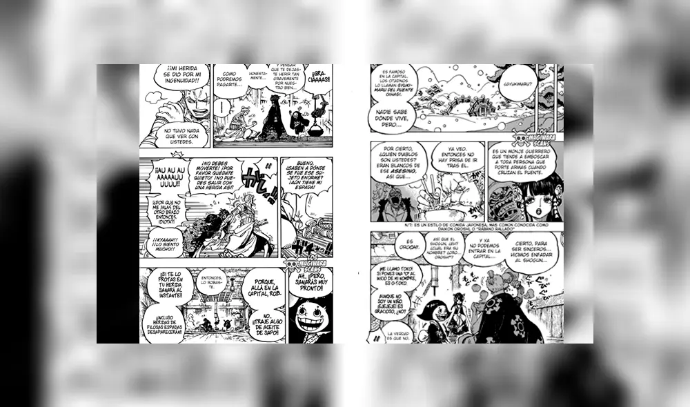 One Piece manga 938: capítulo estreno ¿Komurasaki es parte de la familia Kozuki? 