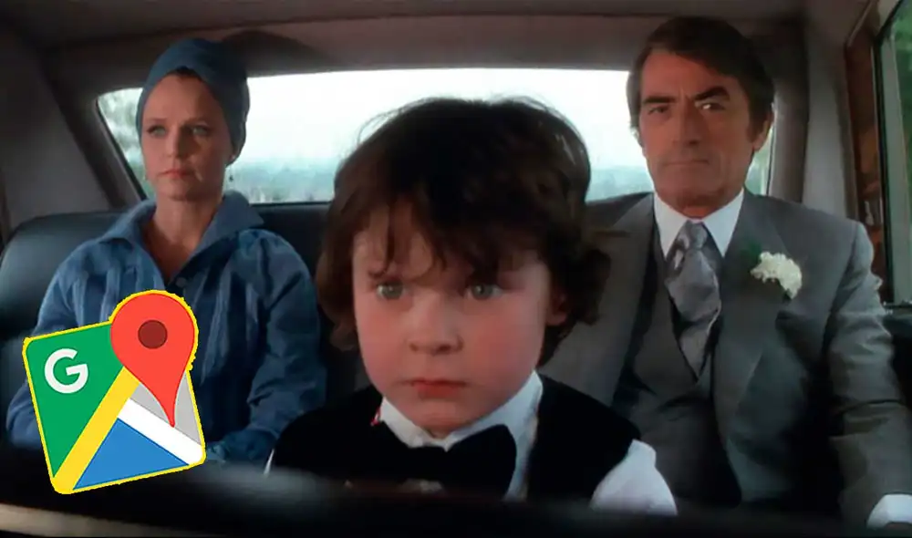 Desliza las imágenes para ver cómo luce una de las locaciones donde se filmó la saga de terror La profecía. Foto: captura de Google Maps