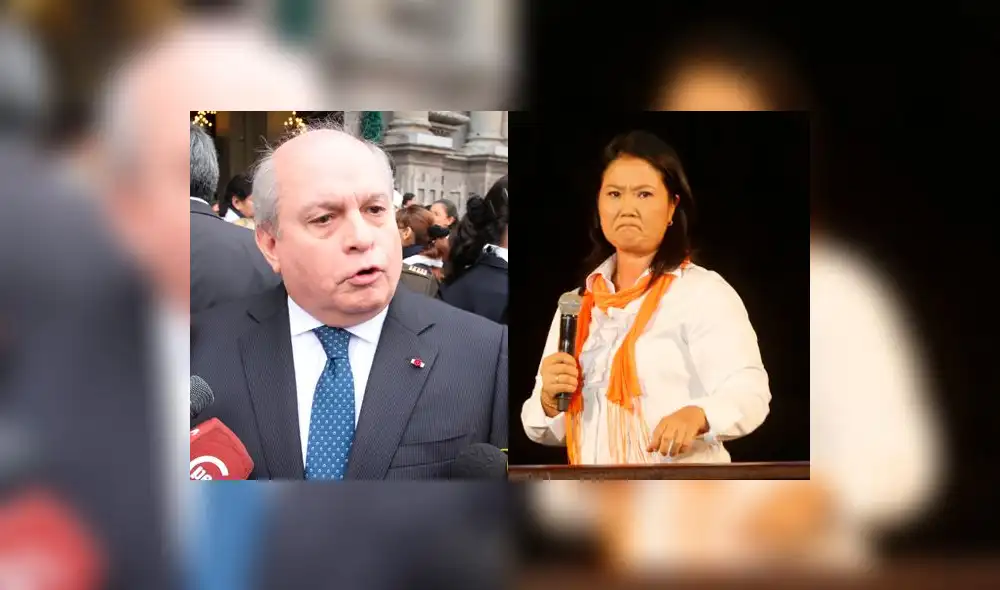 Pedro Cateriano desmiente a Keiko Fujimori sobre la condición de su familia Pedro Cateriano desmiente a Keiko Fujimori sobre la condición de su familia
