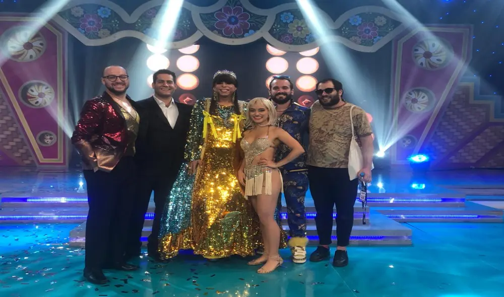 Kanaku y el Tigre junto a la Chola Chabuca y Jely Reátegui. (Foto: Difusión)
