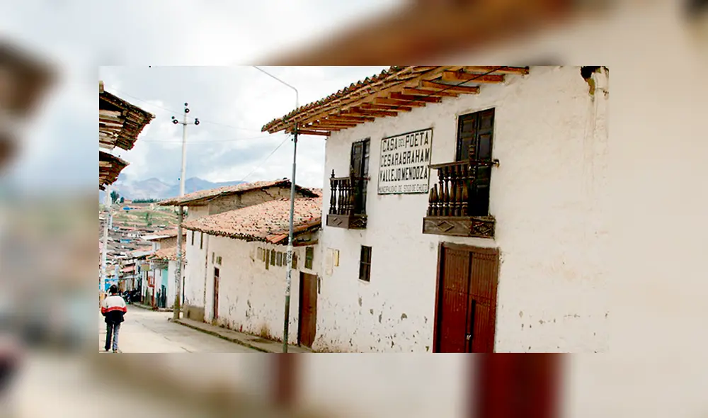 Hogar vallejiano. Imagen de archivo de cómo estaba la casa del poeta cuando el crítico la conoció.