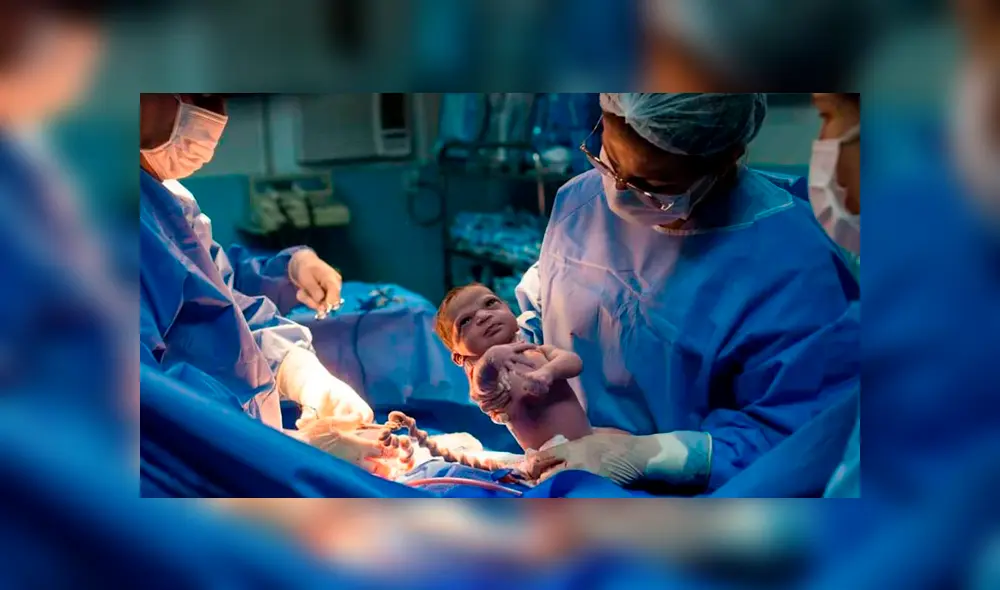 La recién nacida tuvo un curioso gesto que se volvió en Facebook y otras redes sociales. La recién nacida tuvo un curioso gesto que se volvió en Facebook y otras redes sociales.