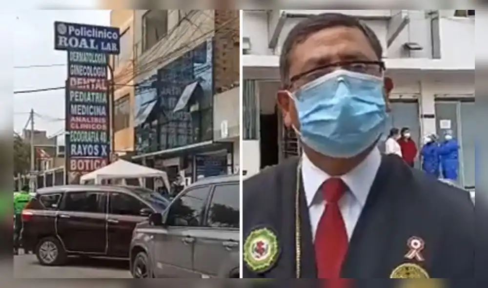 Intervienen policlínicos donde realizaban descartes de coronavirus con personal sin licencia en Los Olivos | Créditos: capturas / URPI