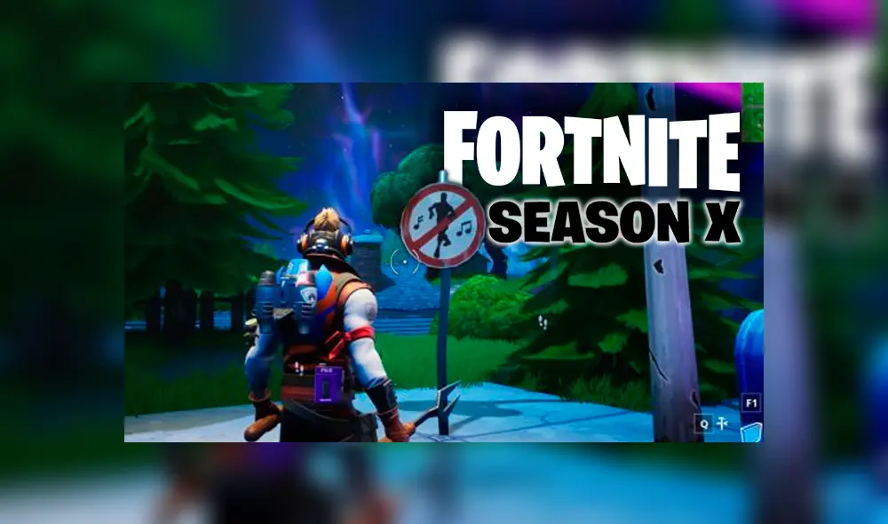 Encuentra y destruye las señales de no bailar en Fortnite Battle Royale Temporada 10. Encuentra y destruye las señales de no bailar en Fortnite Battle Royale Temporada 10.