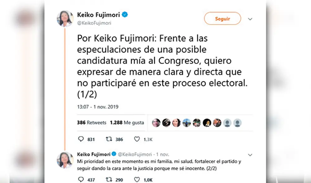 Fuerza Popular define si sus excongresistas irán por la reelección Fuerza Popular define si sus excongresistas irán por la reelección