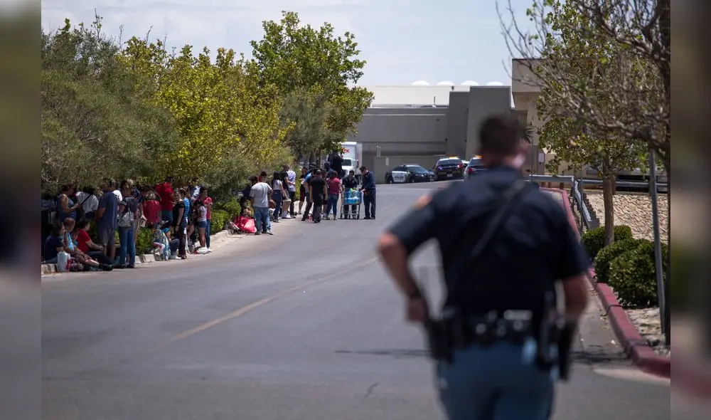 Veinte muertos y 26 heridos dejó el tiroteo este sábado en un centro comercial de El Paso, Texas. Foto: AFP. Veinte muertos y 26 heridos dejó el tiroteo este sábado en un centro comercial de El Paso, Texas. Foto: AFP.