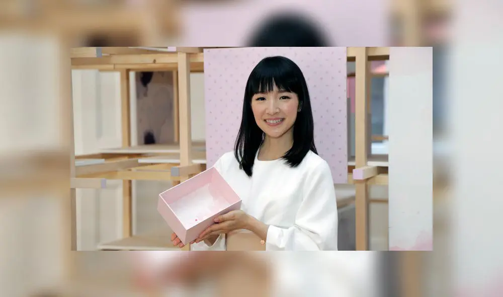 Marie Kondo poses for a picture during a media event in New York, Wednesday, July 11, 2018. (AP Photo/Seth Wenig)