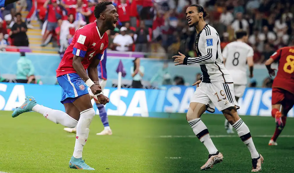 Costa Rica vs. Alemania integran el Grupo E del Mundiual Qatar 2022 con España y Japón. Foto: composición GLR/FIFA Costa Rica vs. Alemania integran el Grupo E del Mundiual Qatar 2022 con España y Japón. Foto: composición GLR/FIFA