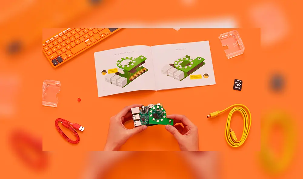 Microsoft y Kano presentan computadora de construcción propia.