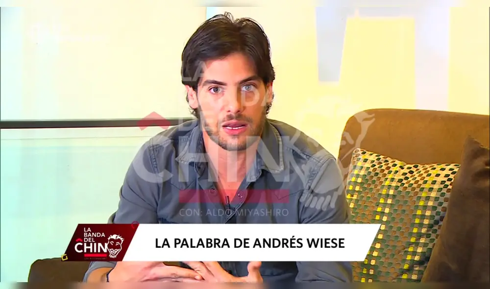 Andrés Wiese negó acosó a menor de edad. (Foto: Captura América)