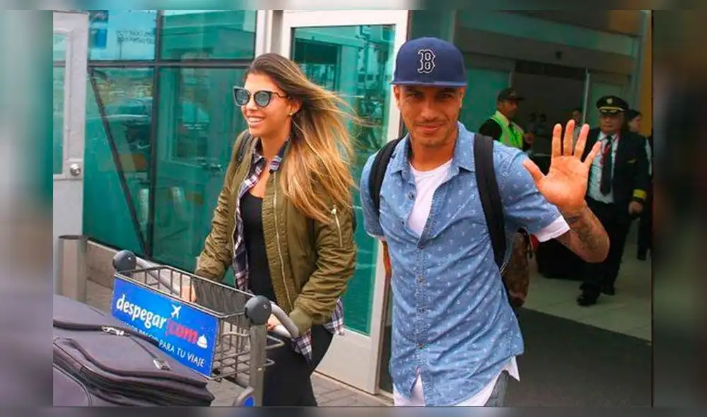 Alondra García Miró acompañó a Paolo Guerrero en el velorio de su sobrino [FOTOS] 