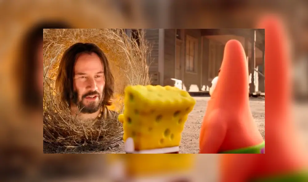 Memes de Keanu Reeves tras su aparición en la película de Bob Esponja [FOTOS]