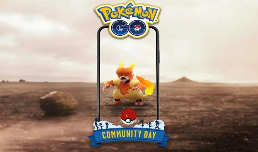 Magmar es un poderoso pokémon de tipo Fuego y su evolución es Magmotar. Foto: Niantic