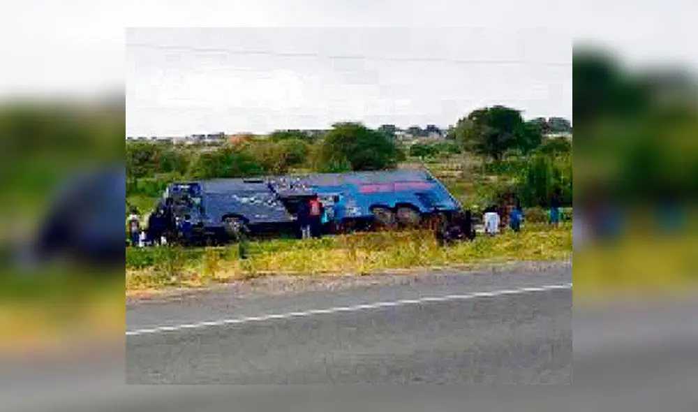 Un muerto dejó accidente de tránsito en la carretera Piura-Chiclayo