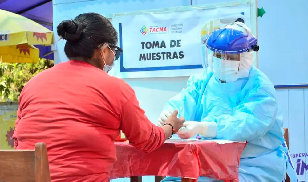 Continúan campañas de diagnostico de coronavirus en Tacna. Foto: Diresa. Continúan campañas de diagnostico de coronavirus en Tacna. Foto: Diresa.
