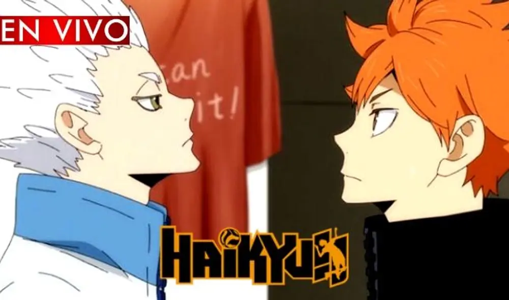 Haikyuu 14 EN VIVO. Créditos: Composición Haikyuu 14 EN VIVO. Créditos: Composición