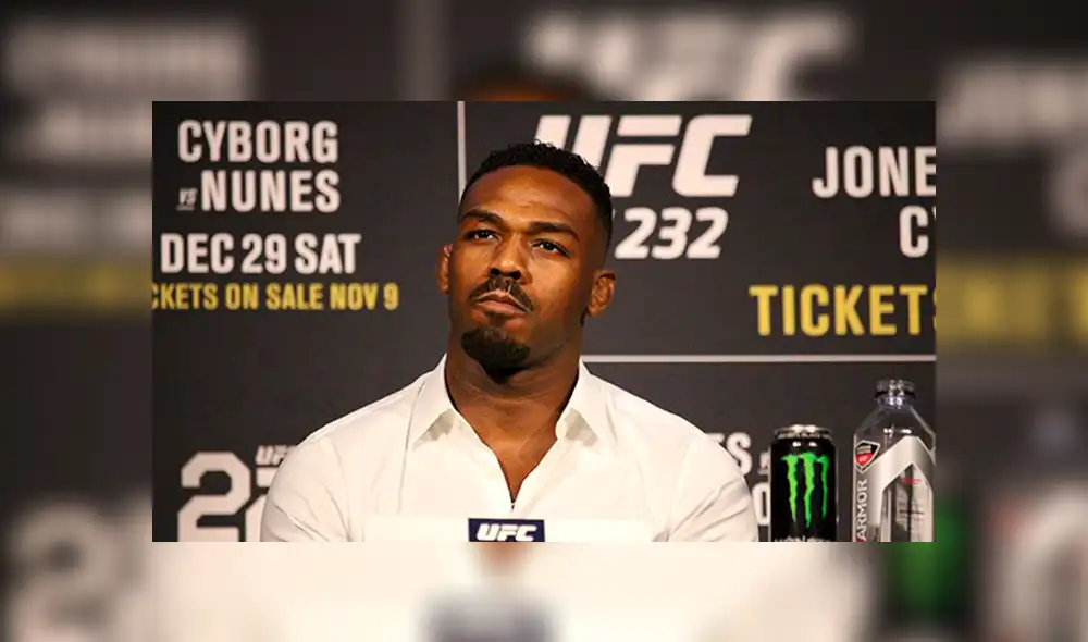 UFC 232: Jon Jones se disculpó con los fans por el cambio de sede para el evento
