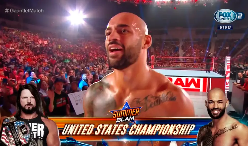 Sigue aquí EN VIVO ONLINE el penúltimo WWE RAW previo al evento SummerSlam 2019. | Foto: Fox Sports 2